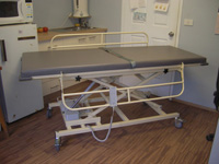 Mobile change table with optional drop down sides