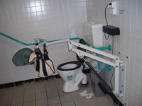 Modified Ibis to permit use in bathroom